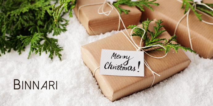 Elige Binnari como regalos de Navidad para madres y completa su outfit para Navidad.