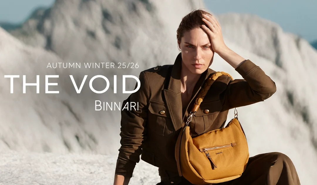 Bolsos Binnari otoño-invierno 2025-2026: THE VOID, libertad sin etiquetas para las que marcan su ritmo