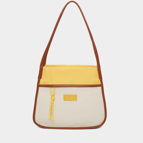 Bolso hombro Nervión - Amarillo