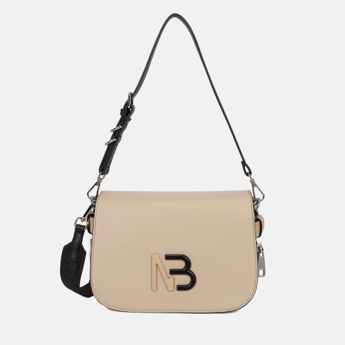 Bolso bandolera solapa Ebro - Stone