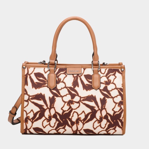 Bolsa mão Mijares - Camel