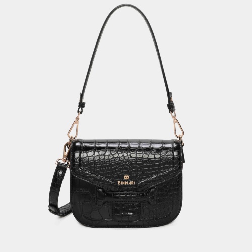 Bolsa de ombro com aba Mandy