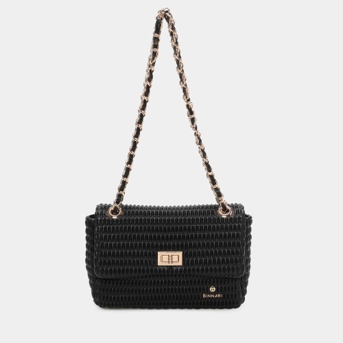 Bolsa de ombro com aba Patti