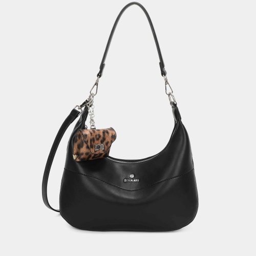 Bolso hombro pequeño Glen - Negro