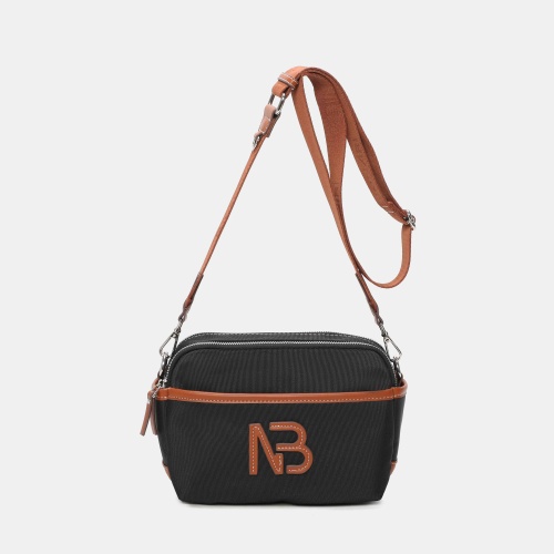 Bolso bandolera Zinia - Negro