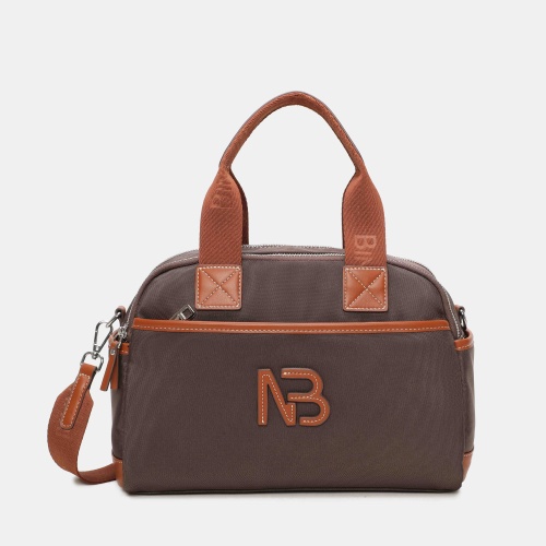 Bolso bowling Zinia - Marrón