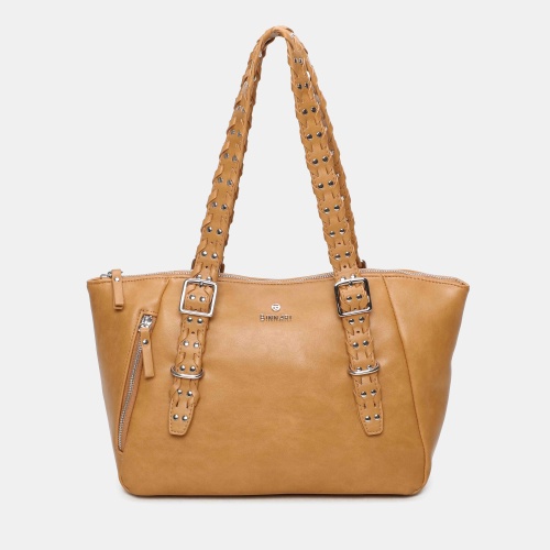 Bolso dos asas Isla - Camel